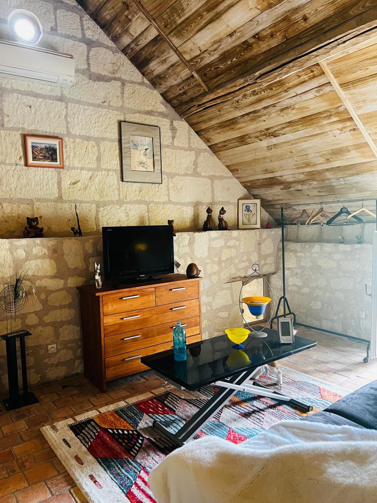 Chateau De La Thibaudiere - Chambre Du Tonneau Allonnes  외부 사진