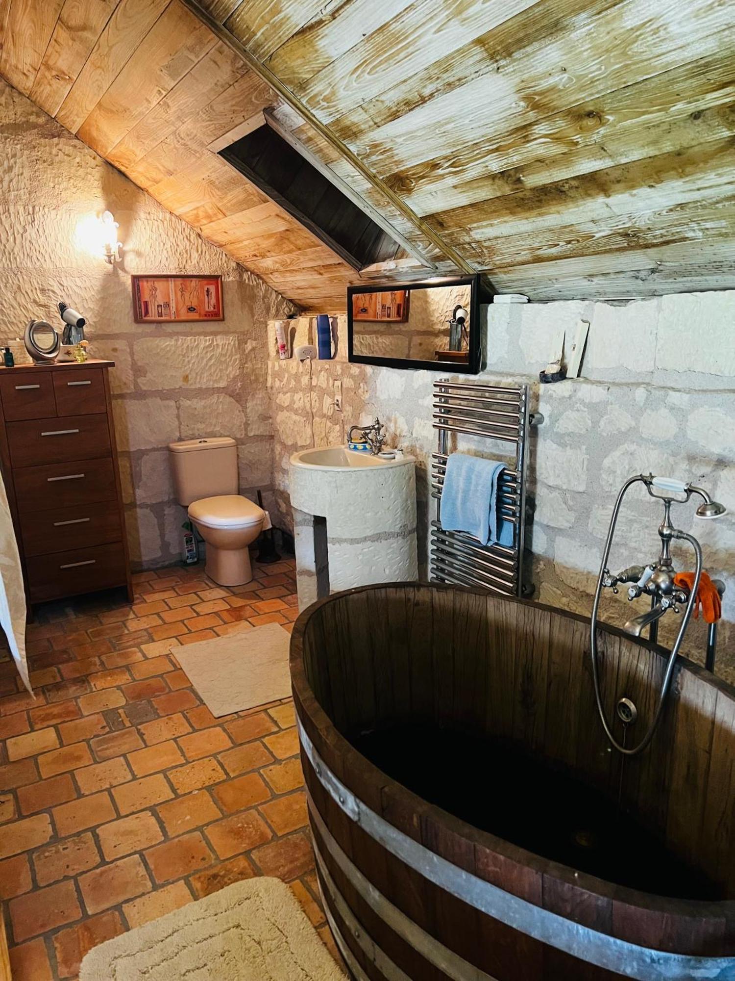 Chateau De La Thibaudiere - Chambre Du Tonneau Allonnes  외부 사진